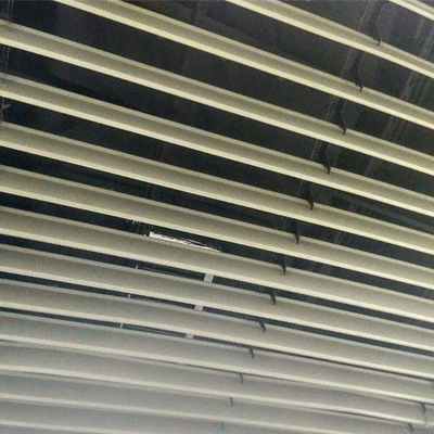 Огнезащитный алюминиевый потолок 200x3000mm экрана b для внешней отделки стен