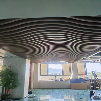Потолки волны дефлектора акустического Metalwork расчетного потолка алюминиевые